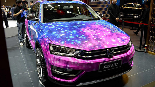 Zotye анонсировала продажи клона Audi Q3 в необычном цвете